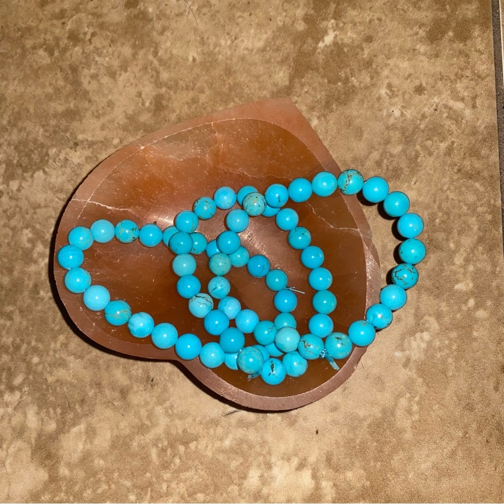 Turquoise handcrafted AAA+ Grade Crystal Bracelets.Brand New.